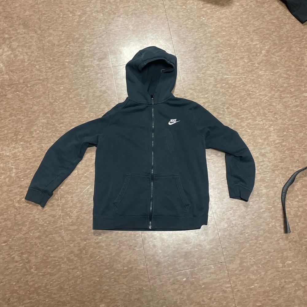 Nike Black Zip-Up Hoodie